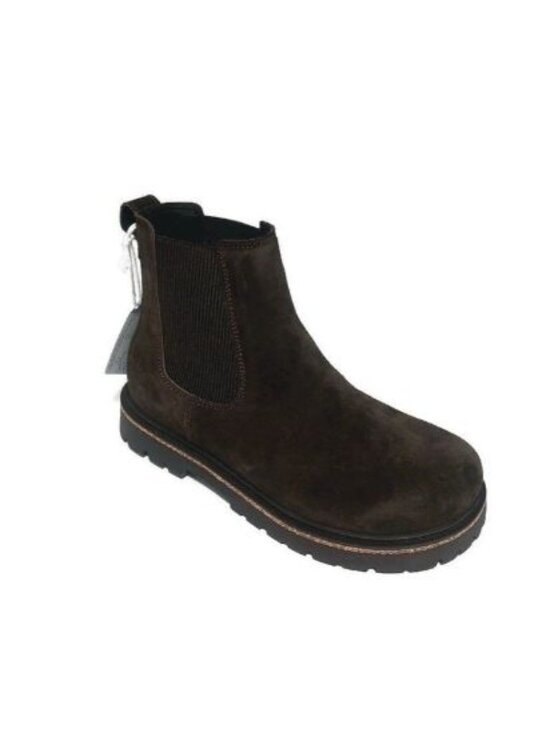UGG Shoes - UGG Highwood Slip On Boots Womens Size 9 EU 40 Mocha Brown Suede Leather Regular